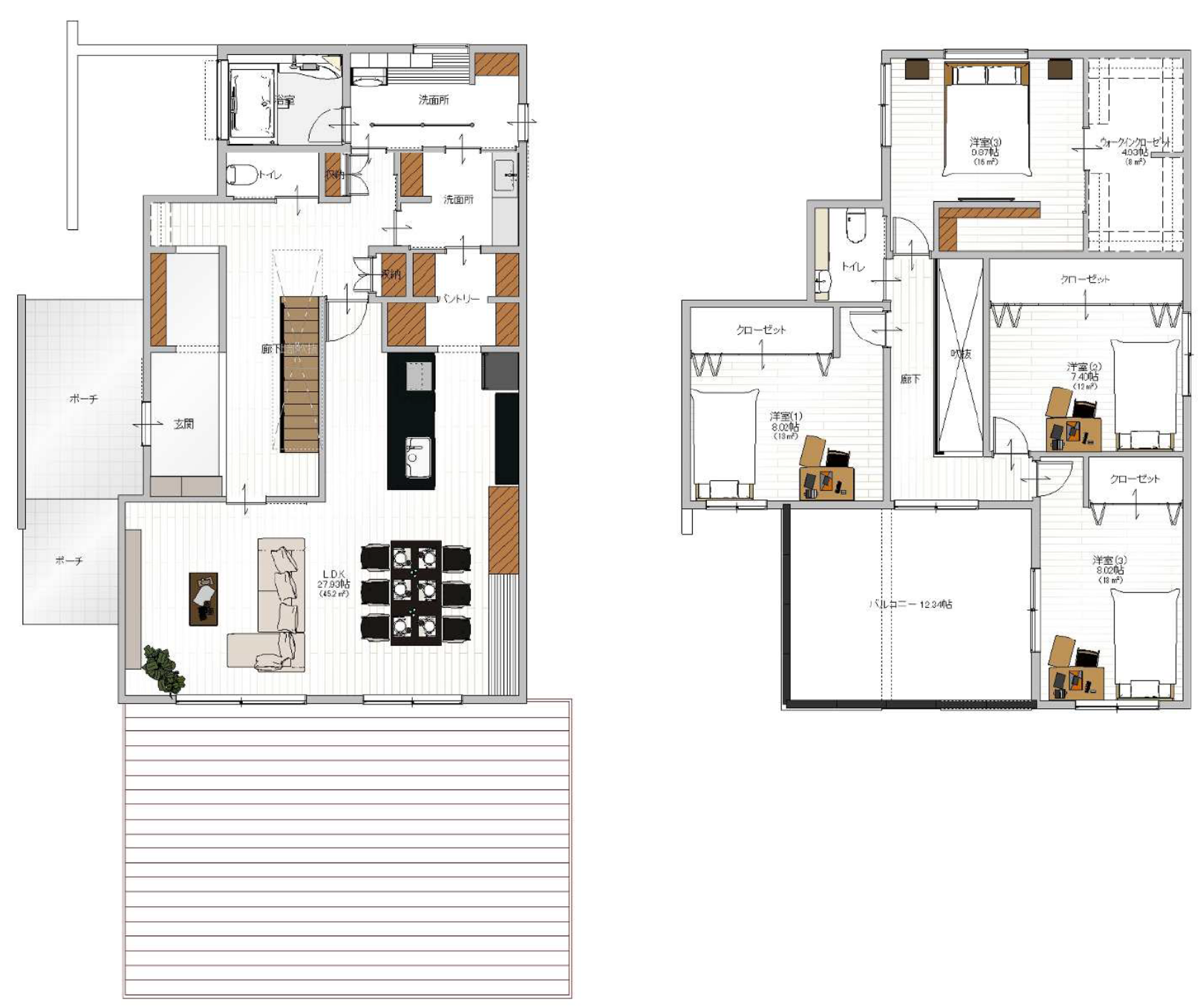 PLAN4 間取り図面