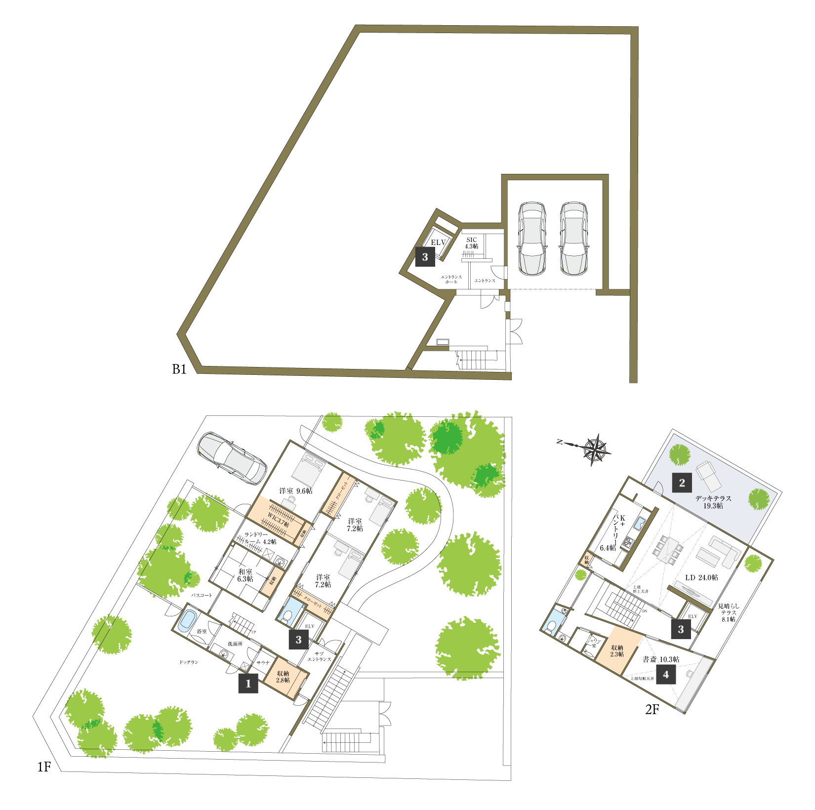 PLAN3 間取り図面